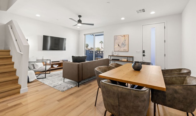 Wide-Open Living Areas Flooded with Natural Light