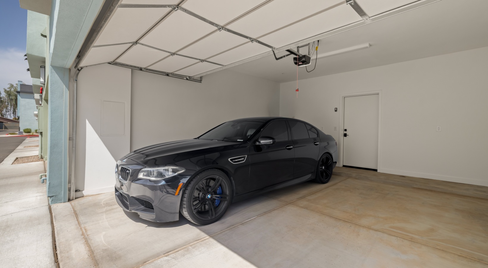 Garage parking at Canopy at the Trails.